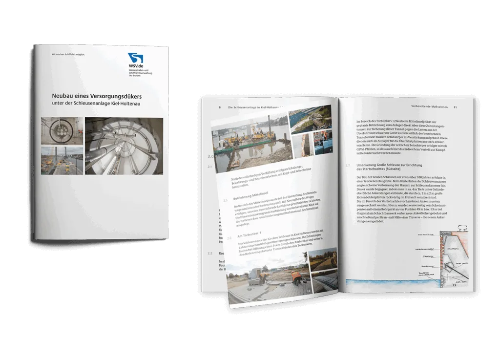 Broschüre DIN A5 Mockup Gestaltung Layout