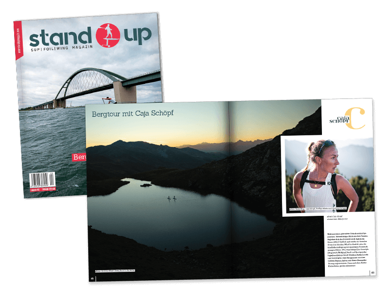 Stand Up Magazin Ausgabe 20 – Ansicht einer Inhaltsseite, redaktioneller Beitrag Caja Schöpf